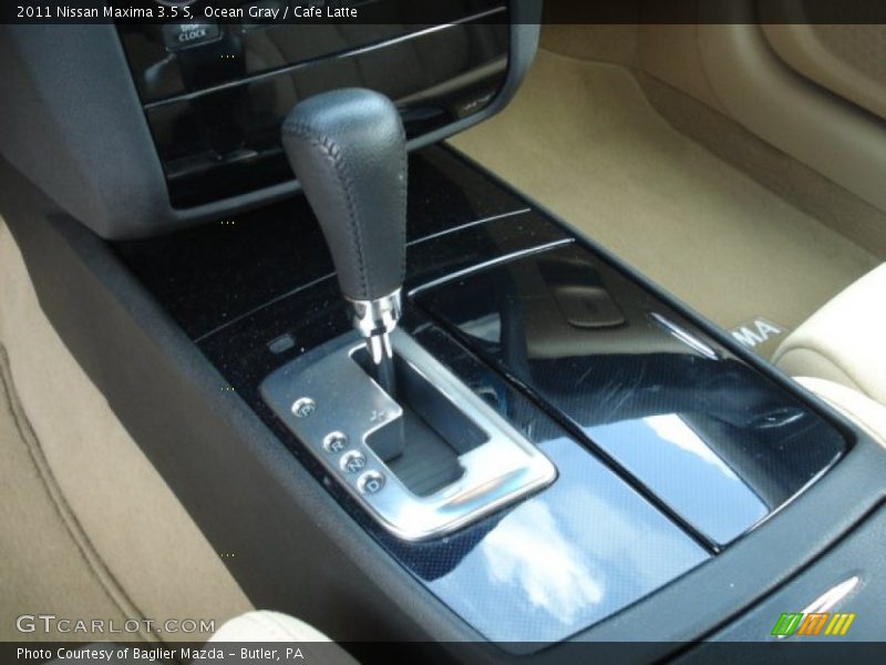 Ocean Gray / Cafe Latte 2011 Nissan Maxima 3.5 S