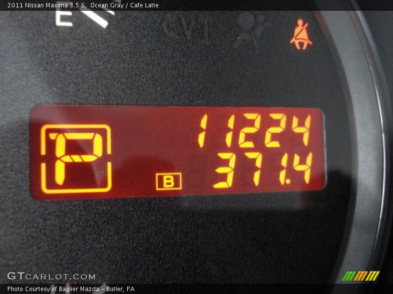 Ocean Gray / Cafe Latte 2011 Nissan Maxima 3.5 S