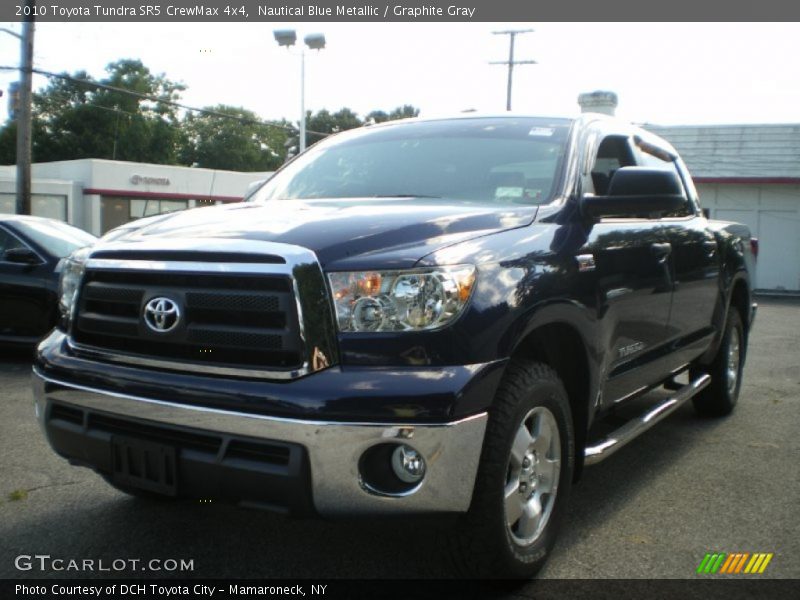 Nautical Blue Metallic / Graphite Gray 2010 Toyota Tundra SR5 CrewMax 4x4