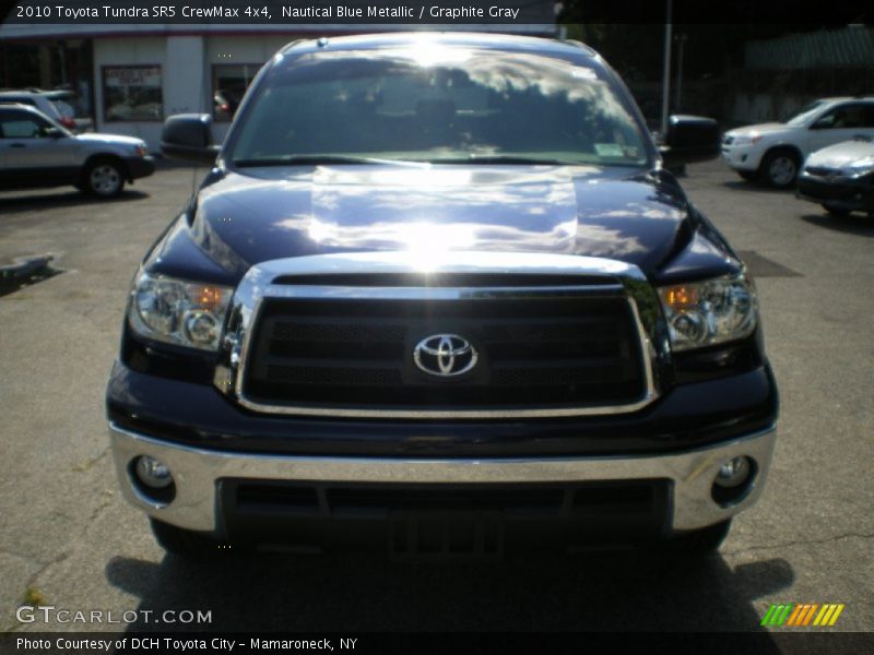 Nautical Blue Metallic / Graphite Gray 2010 Toyota Tundra SR5 CrewMax 4x4