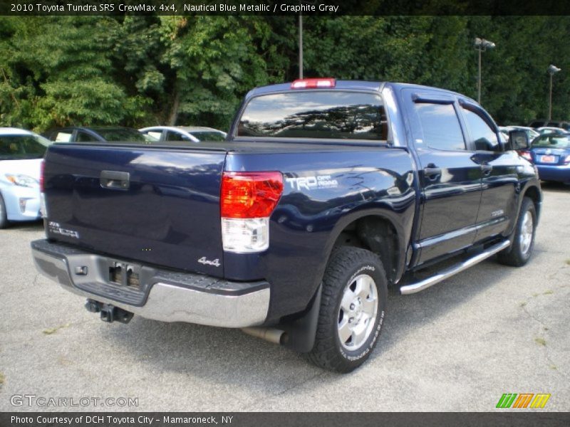 Nautical Blue Metallic / Graphite Gray 2010 Toyota Tundra SR5 CrewMax 4x4