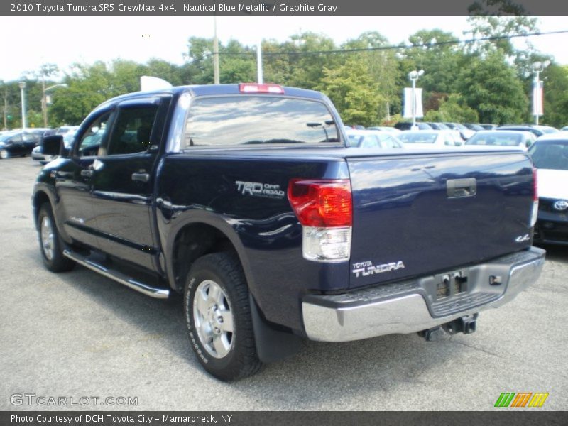 Nautical Blue Metallic / Graphite Gray 2010 Toyota Tundra SR5 CrewMax 4x4