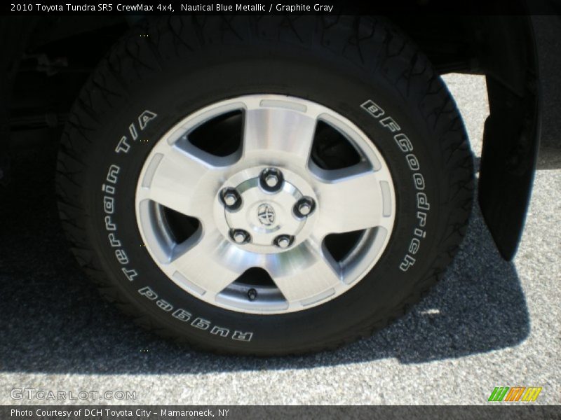 Nautical Blue Metallic / Graphite Gray 2010 Toyota Tundra SR5 CrewMax 4x4