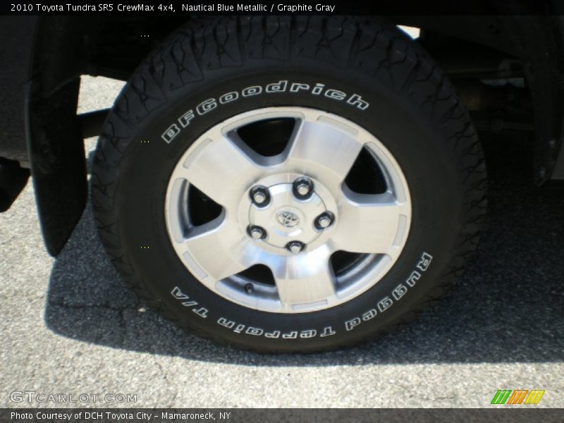 Nautical Blue Metallic / Graphite Gray 2010 Toyota Tundra SR5 CrewMax 4x4