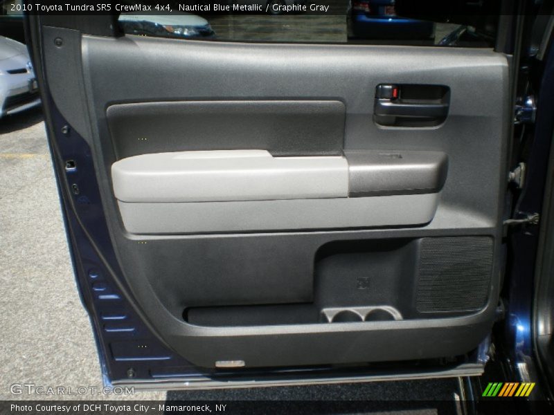 Nautical Blue Metallic / Graphite Gray 2010 Toyota Tundra SR5 CrewMax 4x4