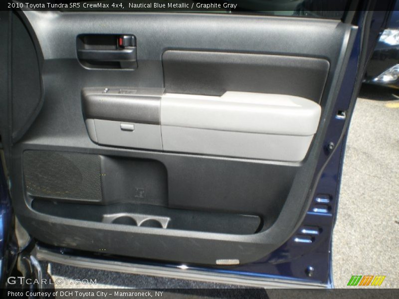Nautical Blue Metallic / Graphite Gray 2010 Toyota Tundra SR5 CrewMax 4x4