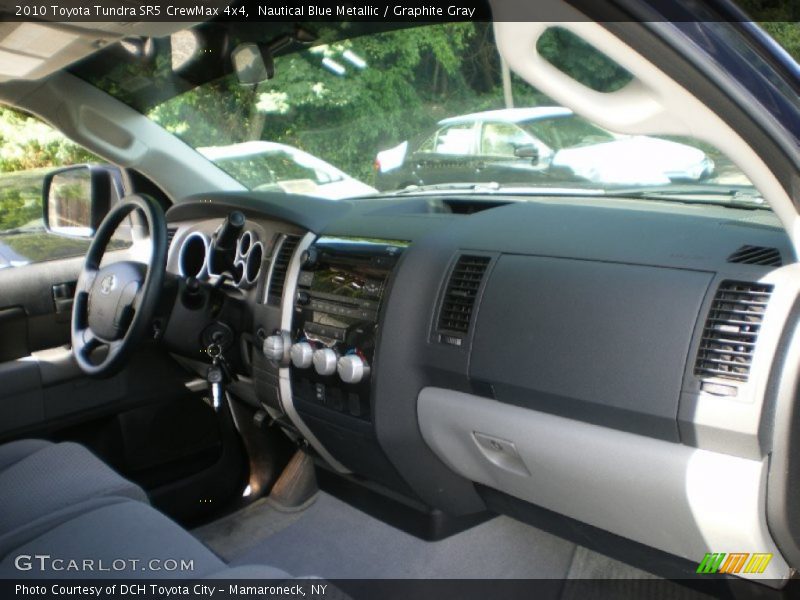 Nautical Blue Metallic / Graphite Gray 2010 Toyota Tundra SR5 CrewMax 4x4