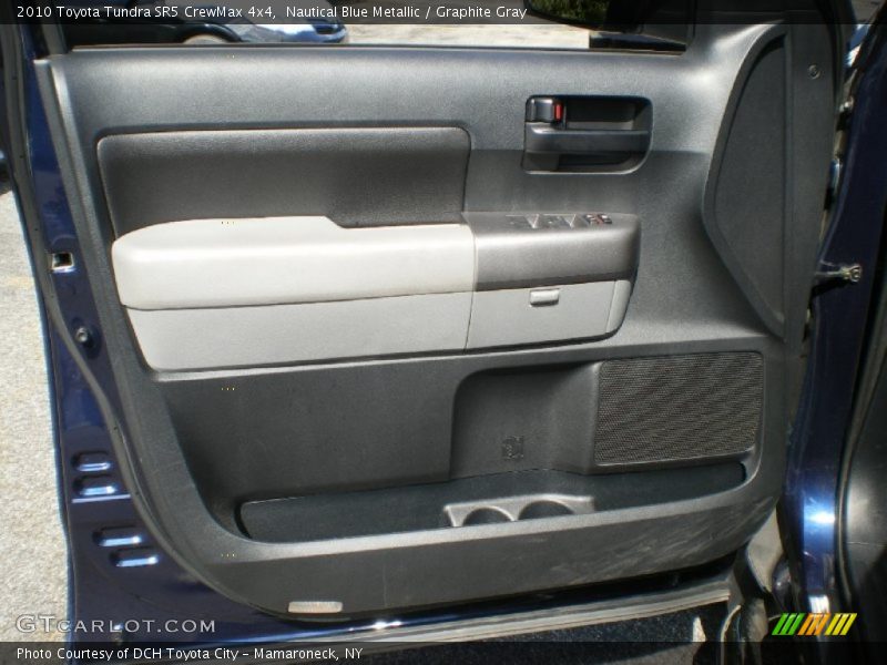 Nautical Blue Metallic / Graphite Gray 2010 Toyota Tundra SR5 CrewMax 4x4