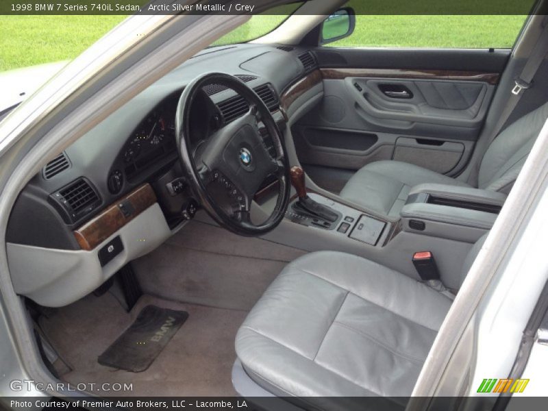 Grey Interior - 1998 7 Series 740iL Sedan 