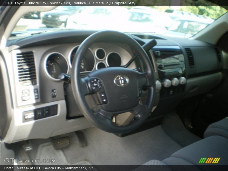 Nautical Blue Metallic / Graphite Gray 2010 Toyota Tundra SR5 CrewMax 4x4