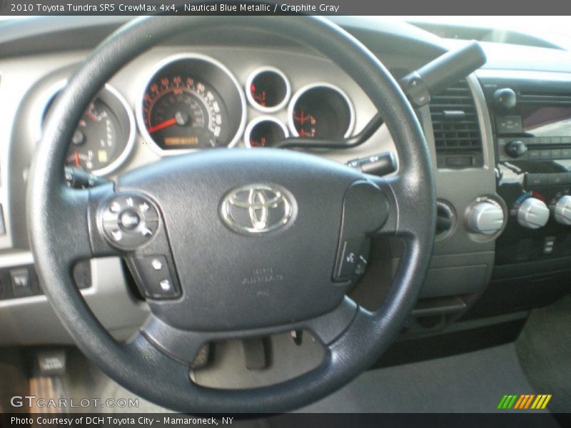 Nautical Blue Metallic / Graphite Gray 2010 Toyota Tundra SR5 CrewMax 4x4