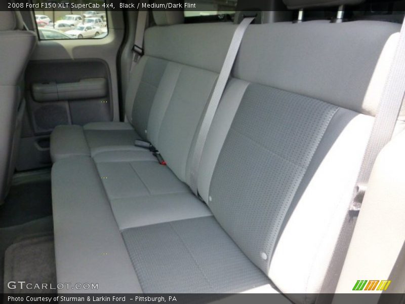 Black / Medium/Dark Flint 2008 Ford F150 XLT SuperCab 4x4