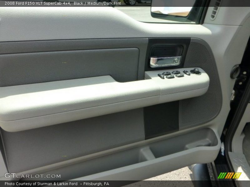 Black / Medium/Dark Flint 2008 Ford F150 XLT SuperCab 4x4