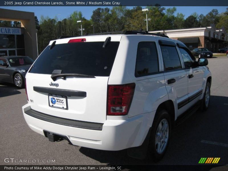 Stone White / Medium Slate Gray 2005 Jeep Grand Cherokee Laredo