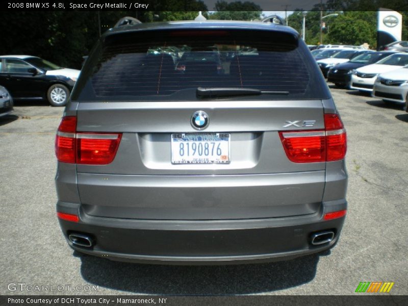 Space Grey Metallic / Grey 2008 BMW X5 4.8i