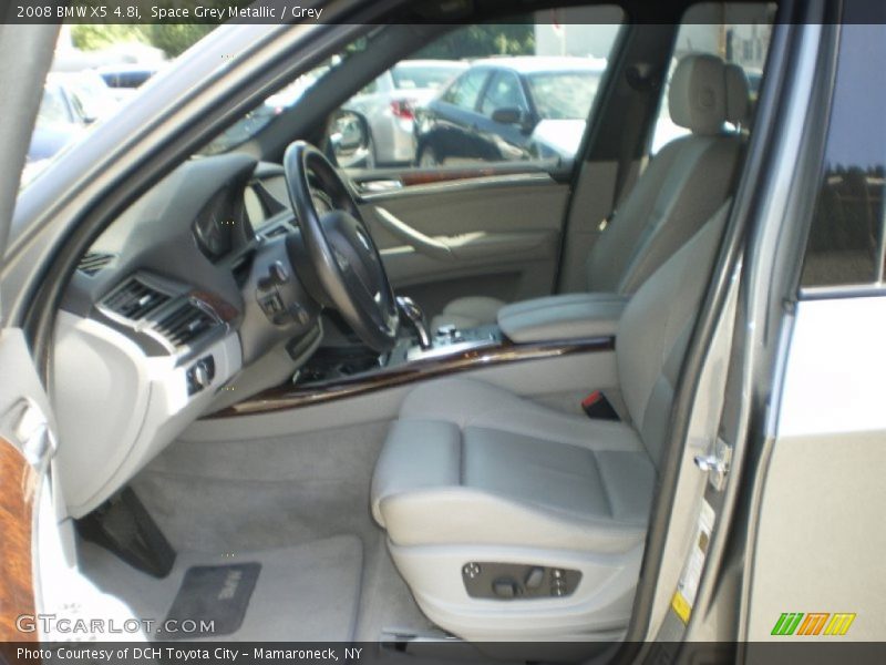 Space Grey Metallic / Grey 2008 BMW X5 4.8i