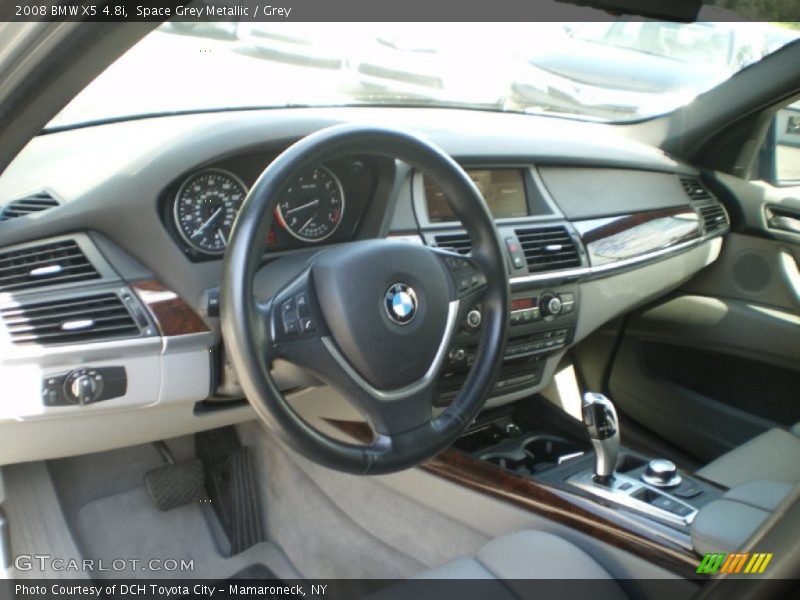 Space Grey Metallic / Grey 2008 BMW X5 4.8i