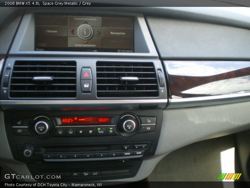 Space Grey Metallic / Grey 2008 BMW X5 4.8i