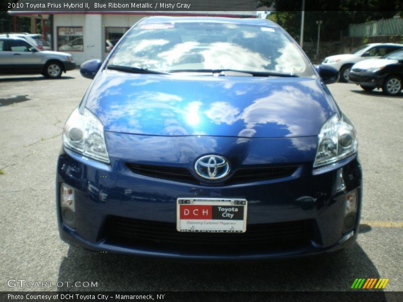 Blue Ribbon Metallic / Misty Gray 2010 Toyota Prius Hybrid II