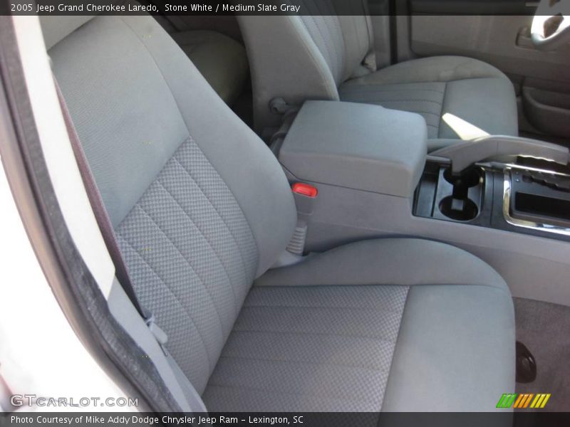 Stone White / Medium Slate Gray 2005 Jeep Grand Cherokee Laredo