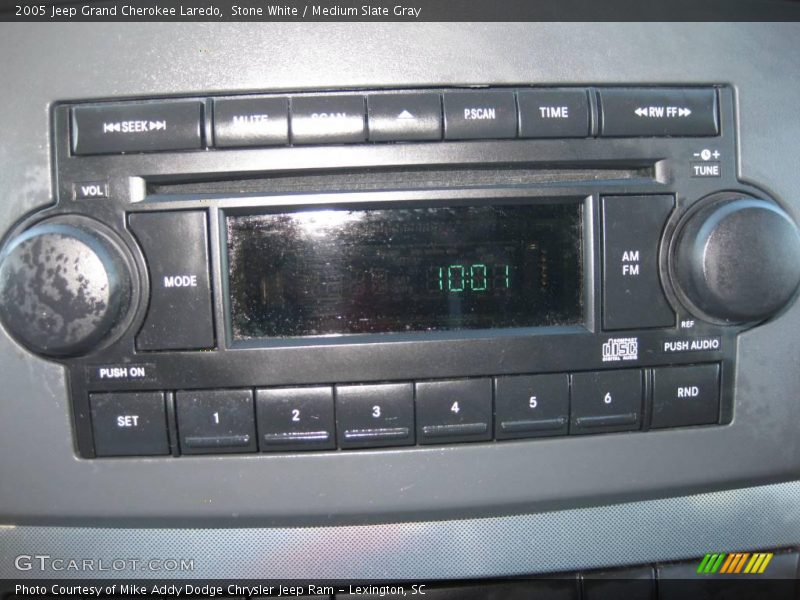 Stone White / Medium Slate Gray 2005 Jeep Grand Cherokee Laredo