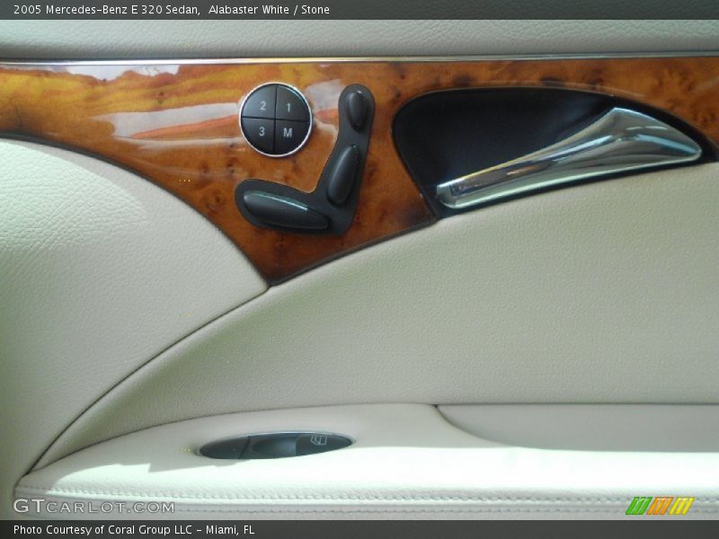 Alabaster White / Stone 2005 Mercedes-Benz E 320 Sedan