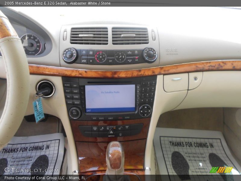 Alabaster White / Stone 2005 Mercedes-Benz E 320 Sedan