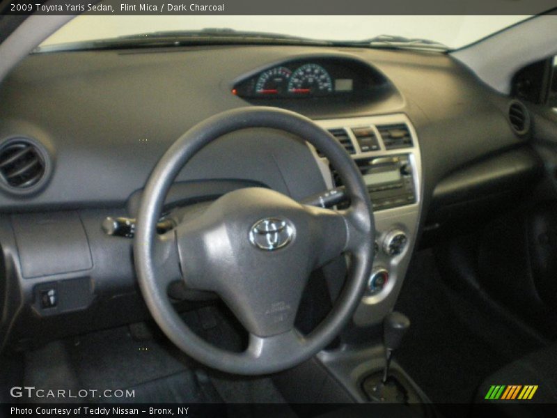 Flint Mica / Dark Charcoal 2009 Toyota Yaris Sedan
