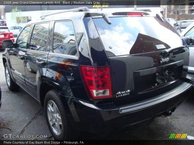 Black / Medium Slate Gray 2006 Jeep Grand Cherokee Laredo 4x4