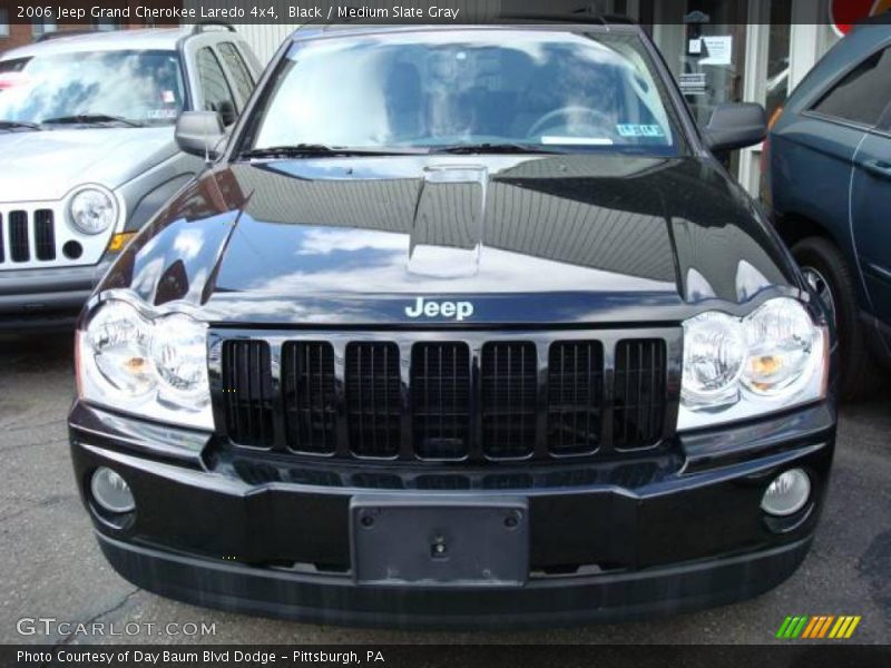 Black / Medium Slate Gray 2006 Jeep Grand Cherokee Laredo 4x4