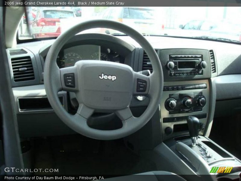 Black / Medium Slate Gray 2006 Jeep Grand Cherokee Laredo 4x4