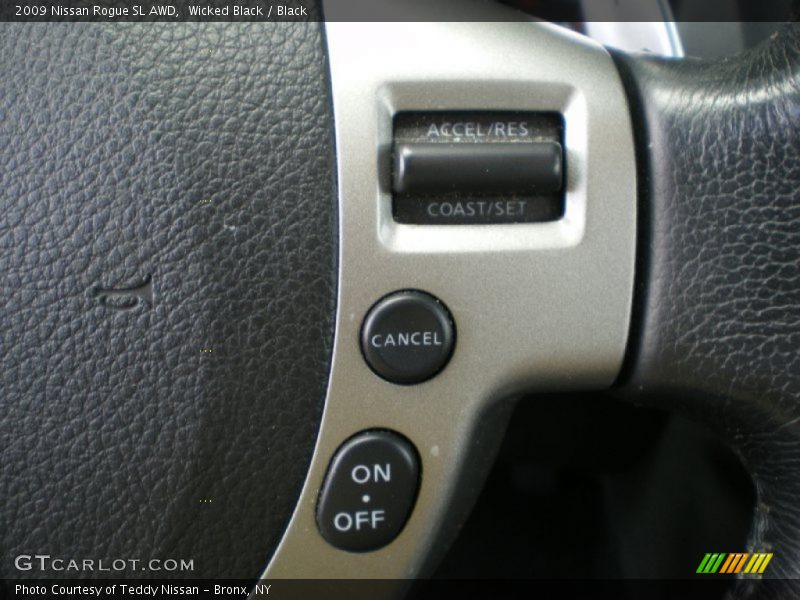 Wicked Black / Black 2009 Nissan Rogue SL AWD