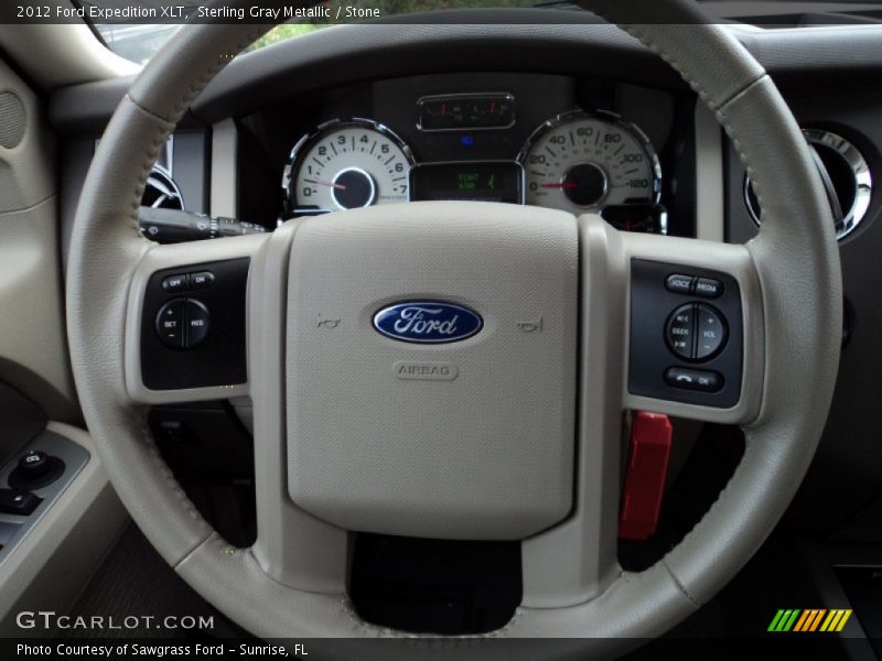 Sterling Gray Metallic / Stone 2012 Ford Expedition XLT