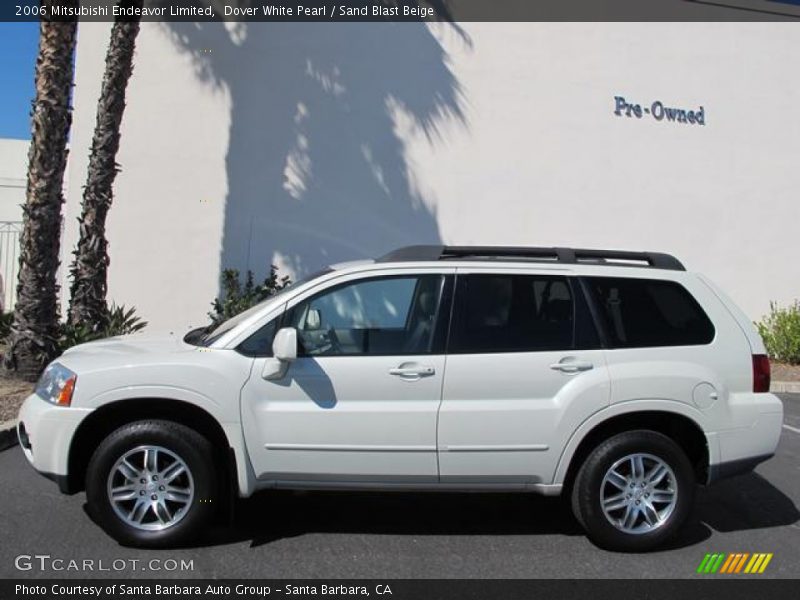 Dover White Pearl / Sand Blast Beige 2006 Mitsubishi Endeavor Limited