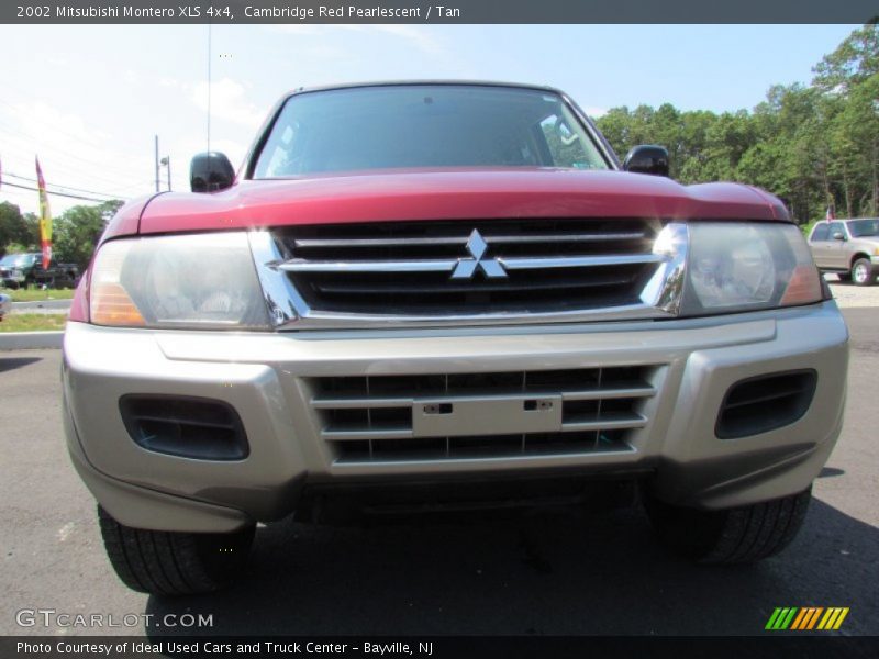 Cambridge Red Pearlescent / Tan 2002 Mitsubishi Montero XLS 4x4