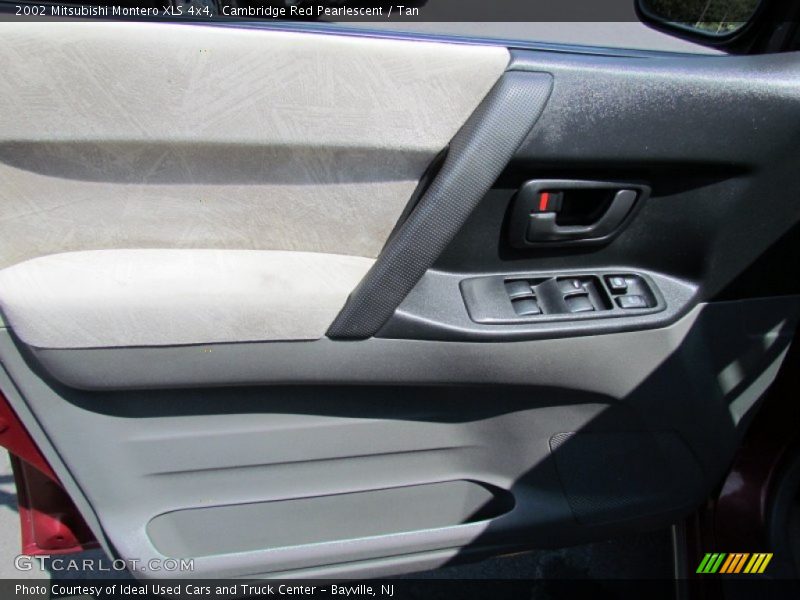 Cambridge Red Pearlescent / Tan 2002 Mitsubishi Montero XLS 4x4