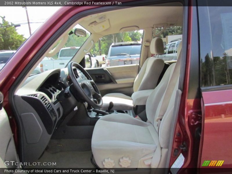 Cambridge Red Pearlescent / Tan 2002 Mitsubishi Montero XLS 4x4