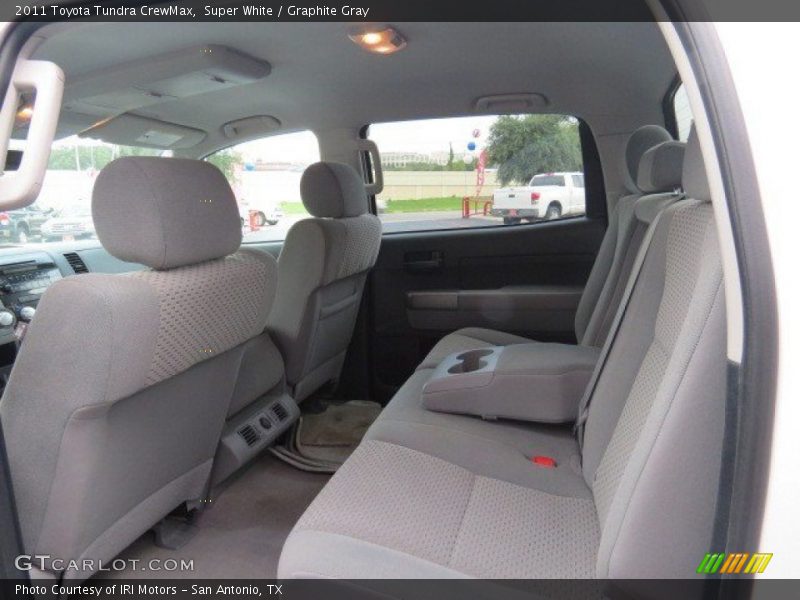 Super White / Graphite Gray 2011 Toyota Tundra CrewMax