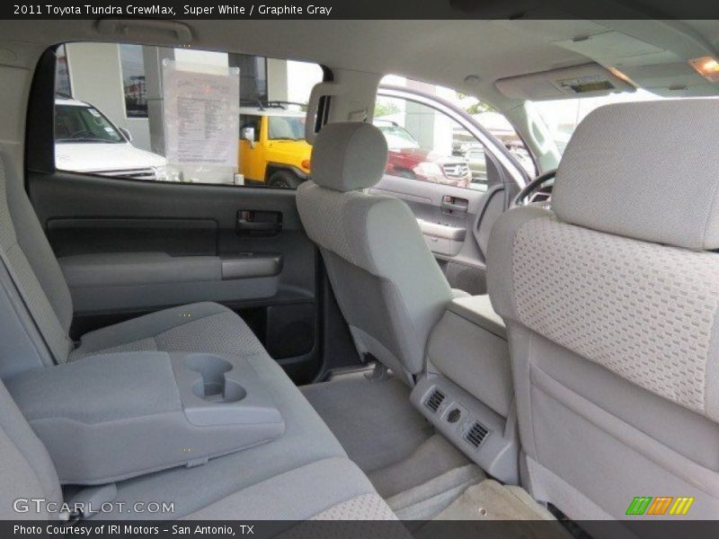 Super White / Graphite Gray 2011 Toyota Tundra CrewMax
