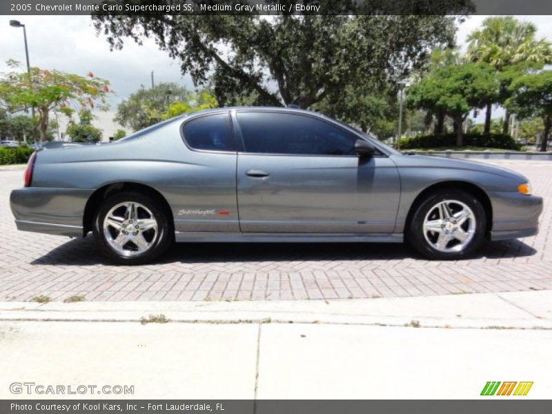 Medium Gray Metallic / Ebony 2005 Chevrolet Monte Carlo Supercharged SS