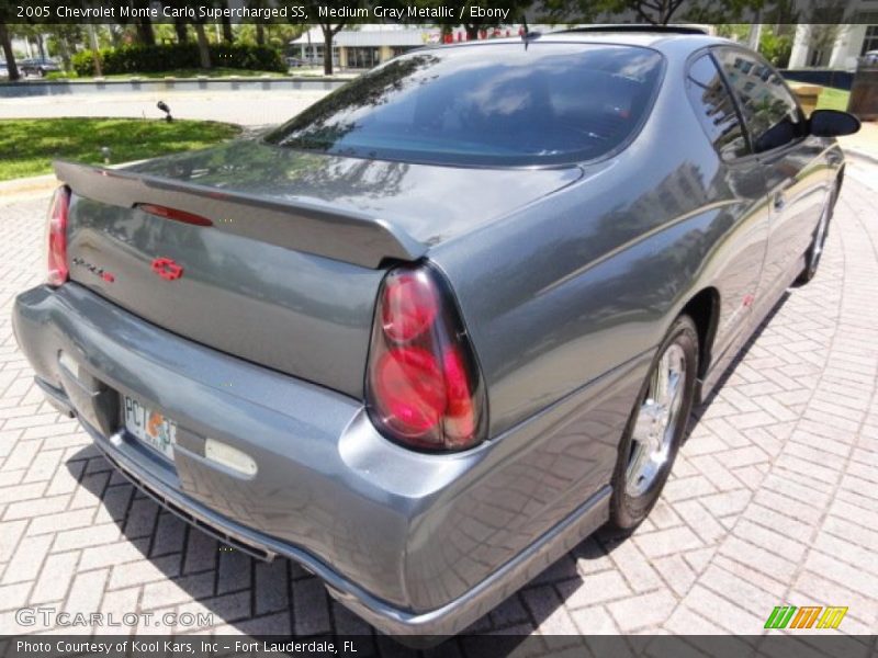 Medium Gray Metallic / Ebony 2005 Chevrolet Monte Carlo Supercharged SS