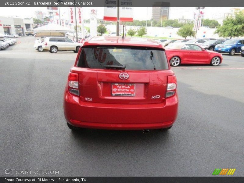 Barcelona Red Metallic / Charcoal 2011 Scion xD