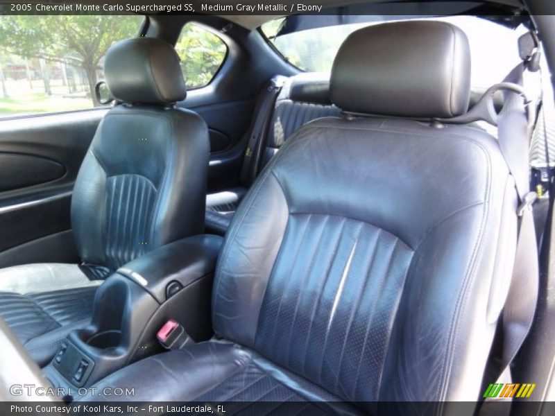 Medium Gray Metallic / Ebony 2005 Chevrolet Monte Carlo Supercharged SS