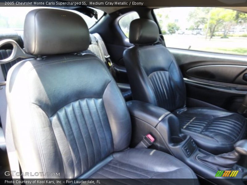 Medium Gray Metallic / Ebony 2005 Chevrolet Monte Carlo Supercharged SS