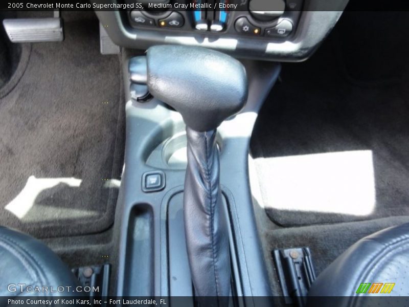 Medium Gray Metallic / Ebony 2005 Chevrolet Monte Carlo Supercharged SS