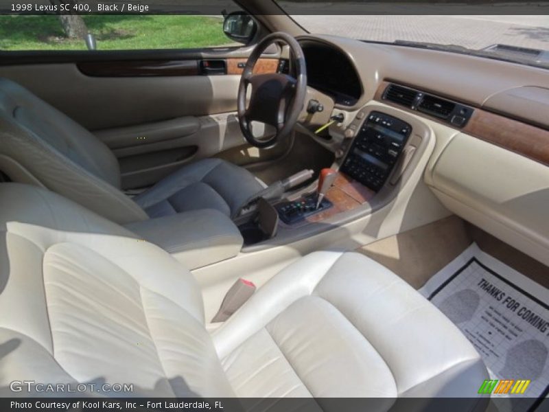  1998 SC 400 Beige Interior