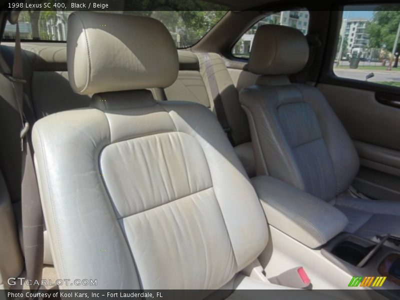 Black / Beige 1998 Lexus SC 400