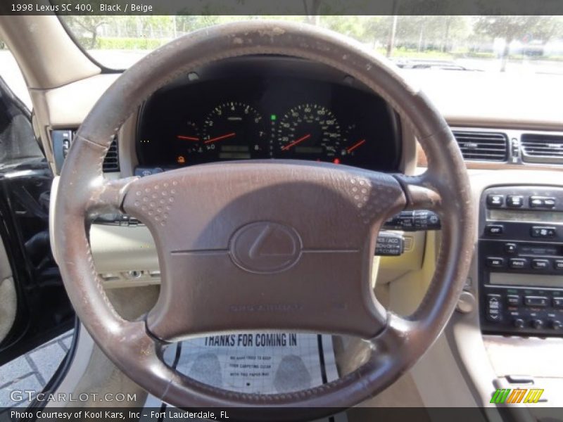  1998 SC 400 Steering Wheel