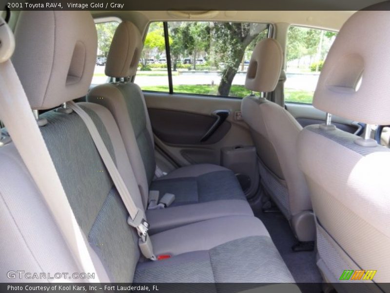 Vintage Gold / Gray 2001 Toyota RAV4