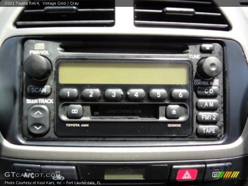 Vintage Gold / Gray 2001 Toyota RAV4